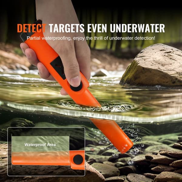 Metall Detektor - DUOKU - Pinpointer - Vattentät - 3 Läge - Djup 1,96 po