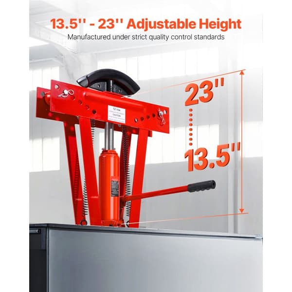 Cintreuse af hydrauliske rør - Duoku - 12 tons - Manuel, Cintreuse til kobberudstødning, 6 matrixer (1/2" - 2"), Robust