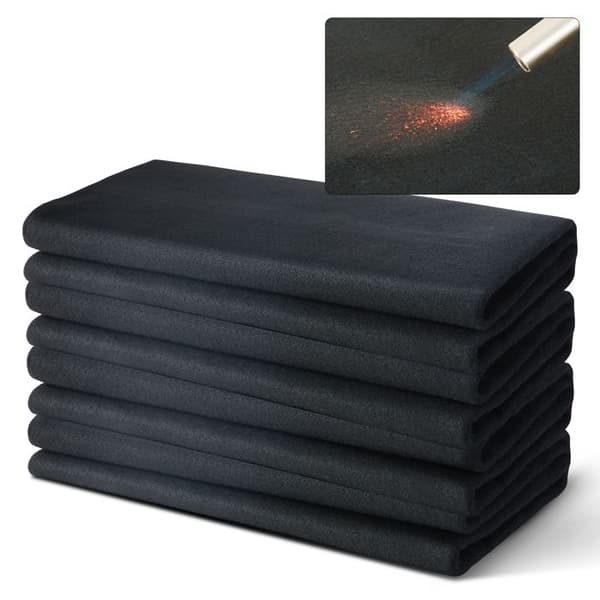 Svetsfiltar - DUOKU - XU-2304 - Kolfiber - 950 x 910 x 3 mm - Motstånd 982 °C