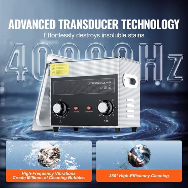 Ultraljudstvätt - DUOKU - KZ-S3 - 3 L - 40 kHz - Värme 150 W