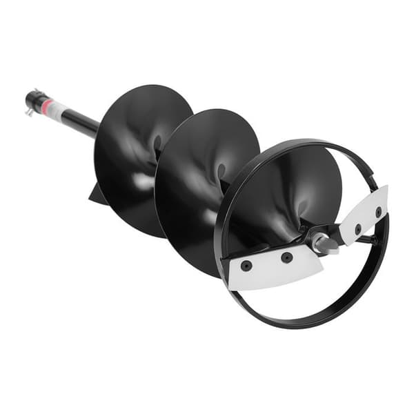 Borrspets för jordborr - DUOKU - B250 - Ø200x950 mm - Robust stål - Skyddad spiralspets