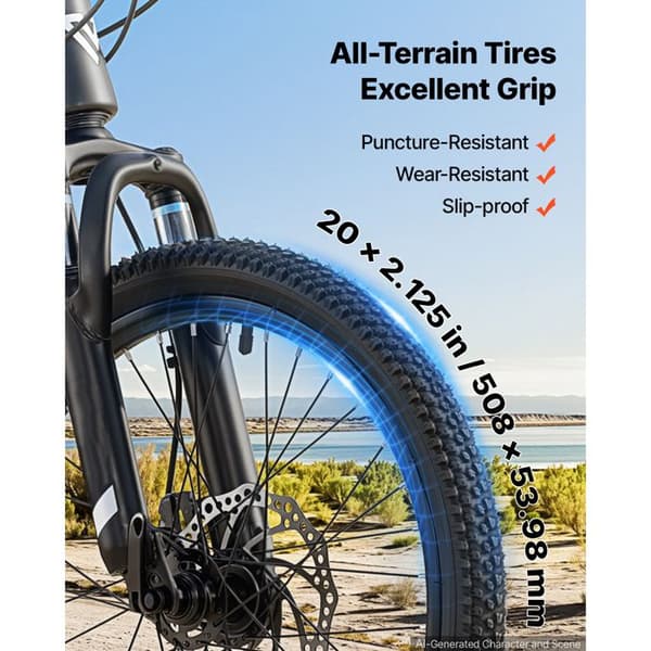 VTT - DUOKU - sdc-02 - 20 tum - 21 växlar - Framsuspension