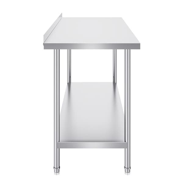 Arbejdsglæde - DUOKU - Fødevareforberedelse - Rustfrit Stål - Højden kan justeres - 1524 mm