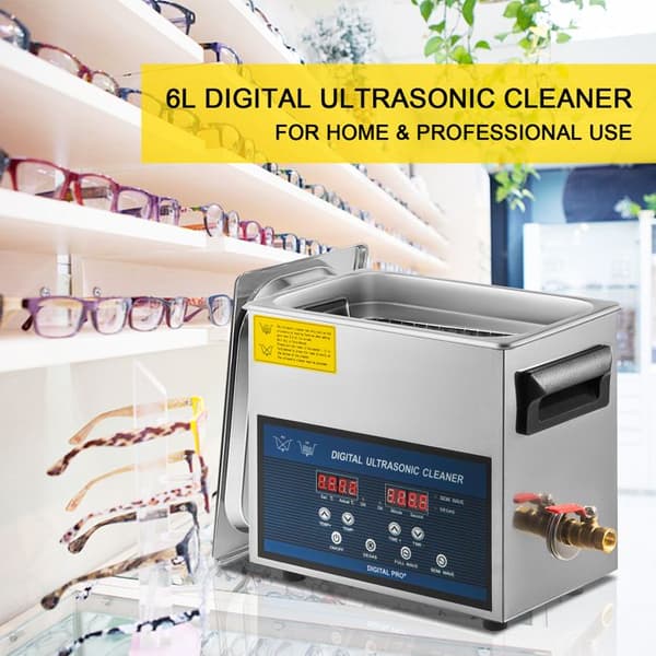 Ultraljudstvätt - DUOKU - 6 L - Dubbel frekvens 28/40 kHz - Värme 0-80°C
