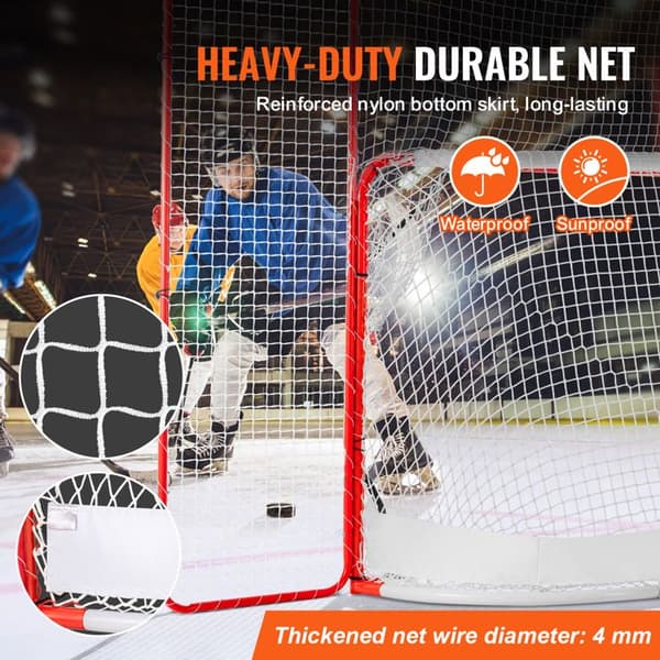 Hockeymål - DUOKU - Model CD-HG04 - Stål - 72 tommer - Multisport