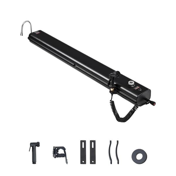Takvattentank Toit-Duoku-8 Gallons-Multi-distributör i Aluminium med Stänkskydd