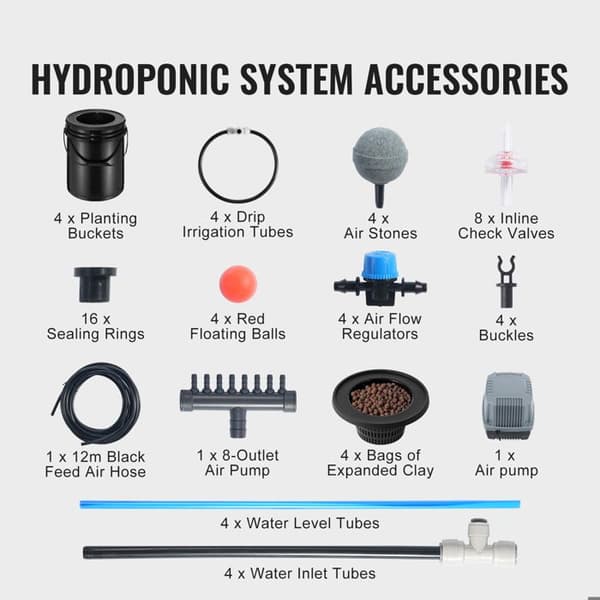 DWC Hydrokultur System-Duoku-Fremragende Hydroponisk Konfiguration med Overhead Dråbesystem