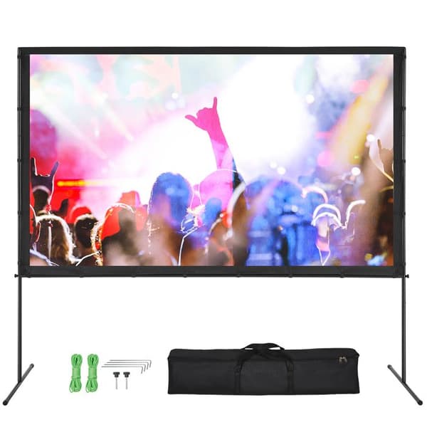 Projiceringsskærm - DUOKU - 254 cm - 4K 1080 HD - Uden folder - 16:9