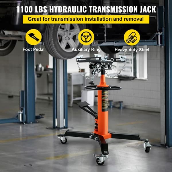 Hydraulisk lyftkran - DUOKU - 2 våningar - 1/2 ton - Slag 85–170 cm - Platta 35×25 cm