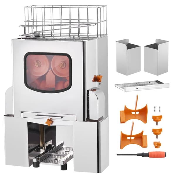 Citruspress - DUOKU - NS-2000E-3 - 120 W - Automatisk - Rostfritt Stål
