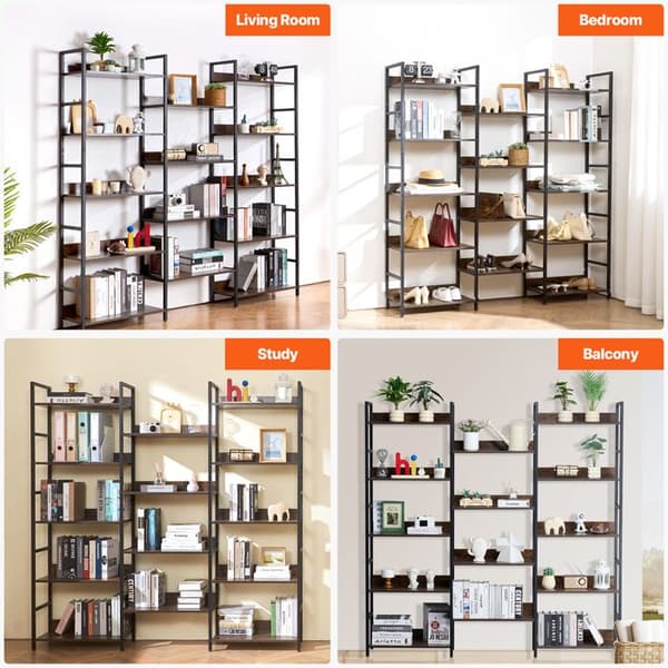 Bibliothèque - DUOKU - C240729W-05 - Metal - 14 Taso - Rustiikkiteollinen