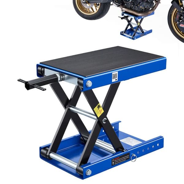 Moottoripyörän nostolaite - Compactti Sakset - Nostokapasiteetti 499 kg, Nostohaitari 9,5 - 34 cm