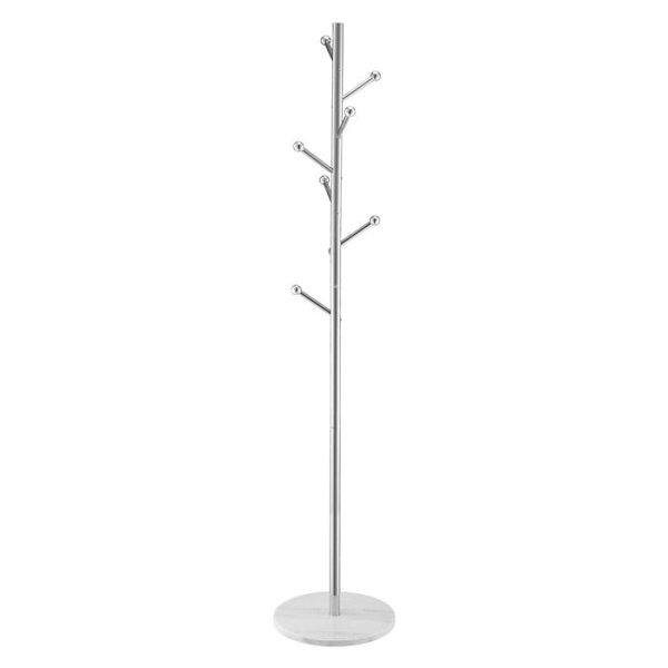 Garderobe - DUOKU - GH-L618 - 8 Krog - Marmorbase - Rustfrit Stål