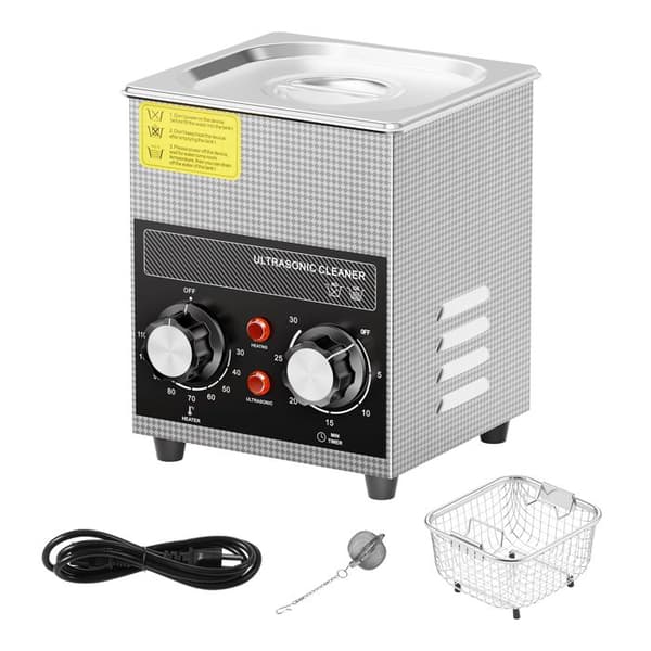 Ultralydsrenser - DUOKU - KZ-S2 - 2 L - 40 kHz/60 W - Opvarmning 0–80°C
