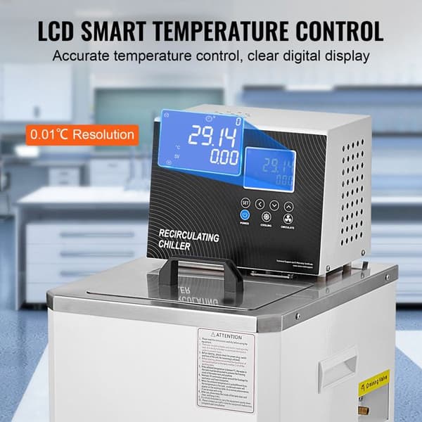 Laboratoriekylcirculator - DUOKU - DC-0506 - 6 L - LCD-skärm - Precis Temperaturkontroll