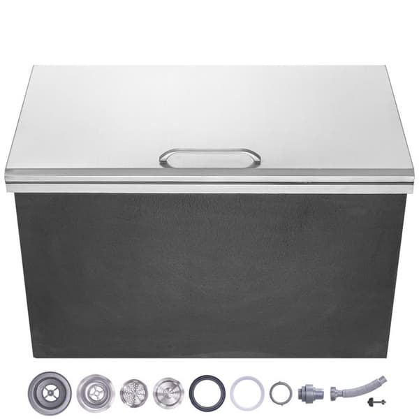 Kylbox - DUOKU - Drop-in - Rostfritt Stål - 78,37 L - 24 timmars isolering