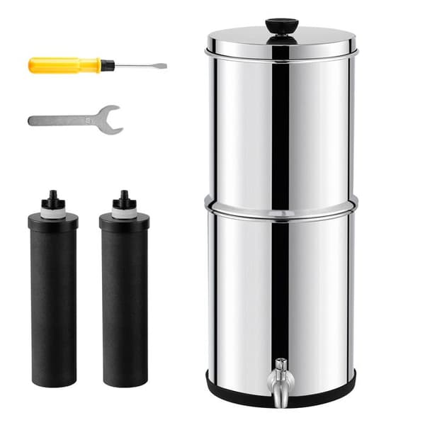 Vattenfilter System - DUOKU - k8626 - 2,25 G - Rostfritt Stål 304 - 7 L