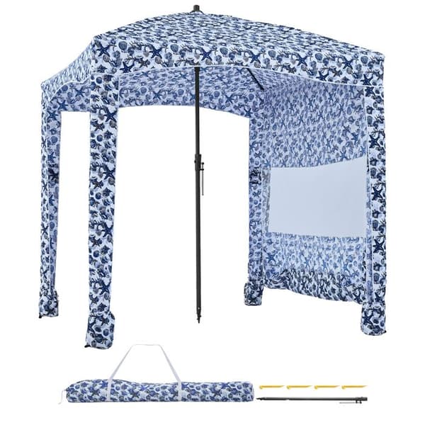 Strandtält - DUOKU - SSCA-01 - 1,83×1,83×2,29 m - Sidoväggar - Sandfickor
