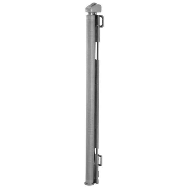 Retraktabel Säkerhetsbarriär - Duoku - SH20.006D04B - 140T - 145 cm Bred - 98 cm Hög - Grå Grå