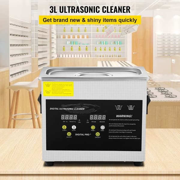 Ultralydrenser-Duoku-3 L-Professionel Digitale Laboratorie Renser med Timer