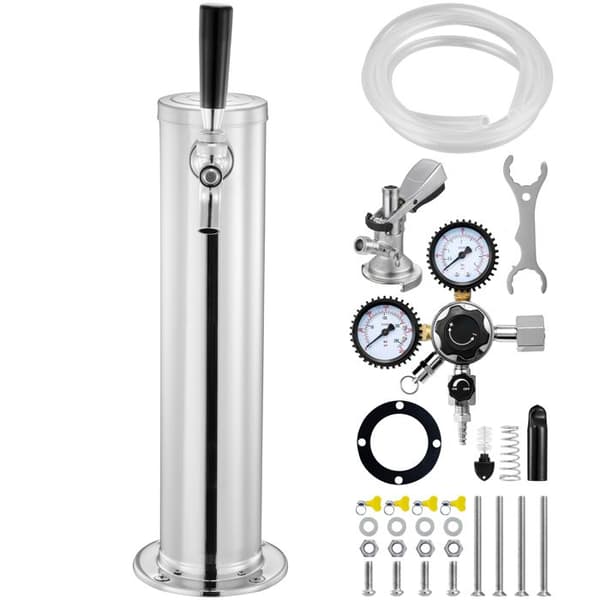 Øl-tap - DUOKU - Kegerator - Enkelte hanen - Kopleur system A - Regulator W21.8