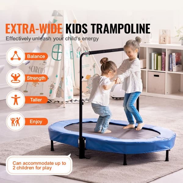 Trampolin - DUOKU - TX-B6399 - Mini Fällbar - 56 x 36 tum - För Barn - Utomhus