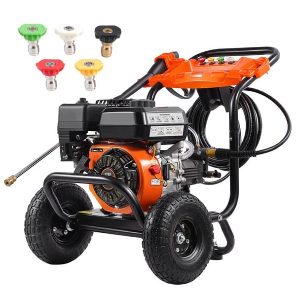 Bensin högtryckstvätt - DUOKU - 170B - 3500 PSI - 10 L/min - Aluminium pump
