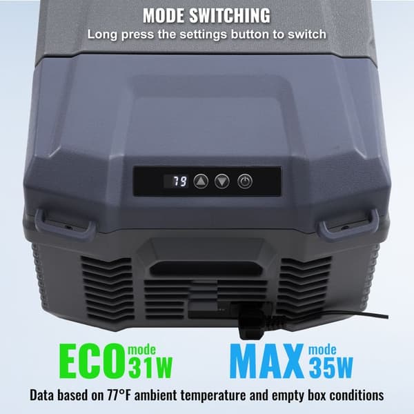 Bærbar Køleskabs - DUOKU - Model NL15 - 15 L - Temperatur -20 til 20 ℃ - 12 Volts