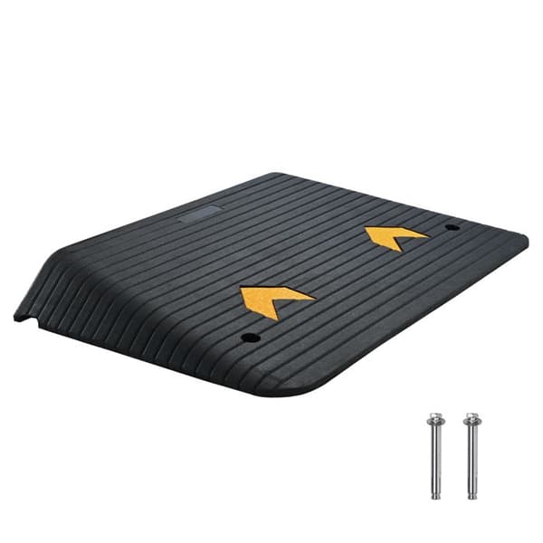 Gummidörrtröskel - DUOKU - Dörrramps 4" - 15 Ton - 90,2 x 62 x 10,2 cm - Robust