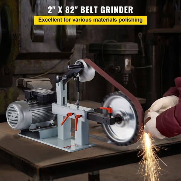 Bälgmoppslip - DUOKU - 2HK - 220V - Konstant Hastighet - 3 Slipstenar