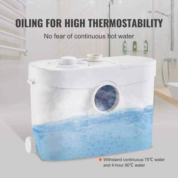 Sanitärslyn - DUOKU - FLO700 - 700 W - Flöde 9600 L/h - IP68