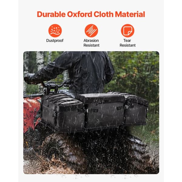 Opbevaringspose VTT - DUOKU - NMDS3 - 50 L - Oxford 600D - Sort Svart