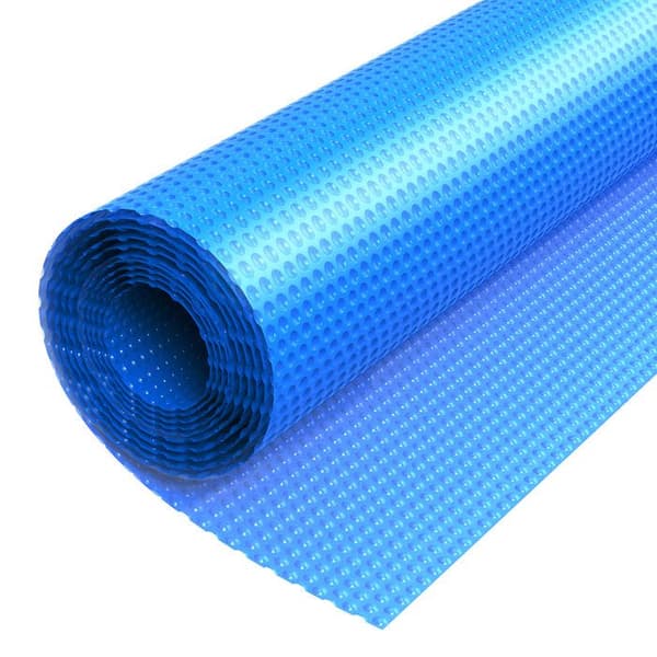 Solcover til Swimmingpool 11 x 4,9 m - Duoku - Rektangulær Boblecover i Polyethylen på 0,3 mm, Blå