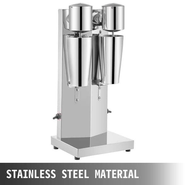 Milkshake-maskine Kit - DUOKU - Elektrisk - Rustfrit Stål - Dobbelt Hoved - 180 W