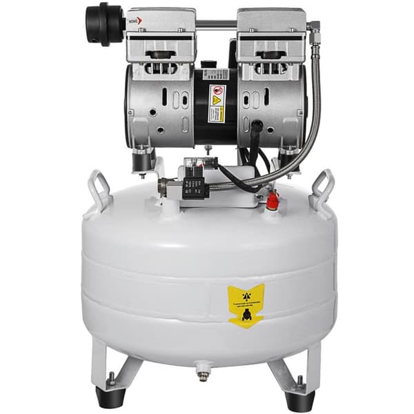 Vertikal Luftkompressor-Duoku-6,6 Gallon-Ultra tyst-30 L tank-Tyst 850 W kompressor.