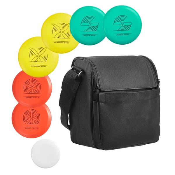 Disc Golf Sæt til Begyndere-Duoku-Flyvende Skiver Kit inklusive Putter-Mellemklasse og Driver 6 dele