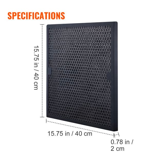 Aktivt Kulfilter-Duoku-Pack af 3-16'' x 19''-Høj Effektivitet Luftfilter Erstatning Niveau 2 Kompatibel