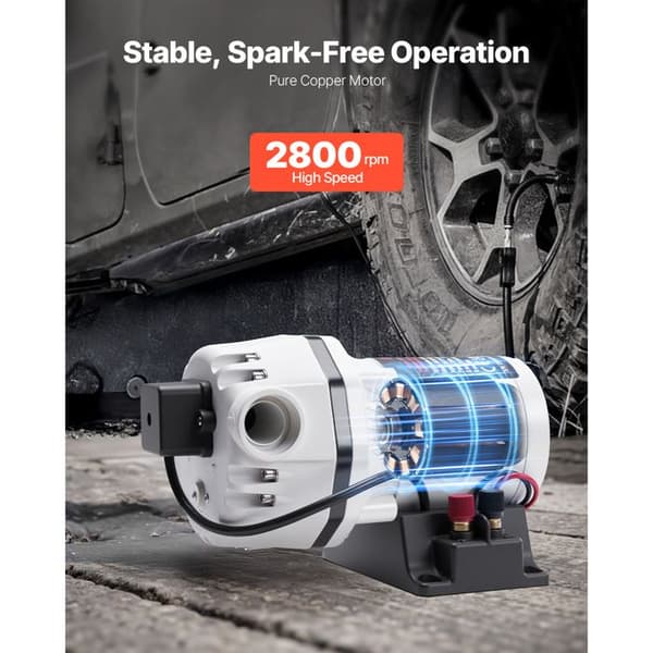 Elektrisk Vattenpump - DUOKU - DCAD40 - 34 L/min - Självprimande - Dieselavgaser