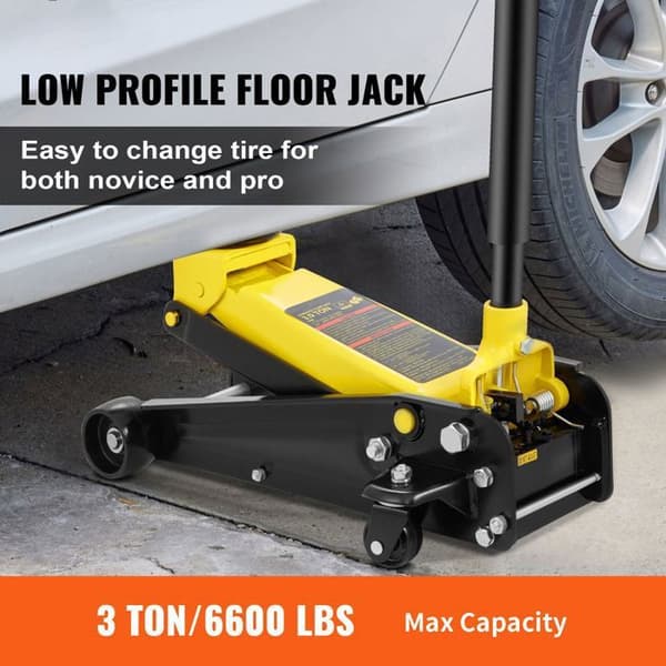 Lågprofil domkraft - DUOKU - S508 - 3 ton - 130–500 mm - Stål