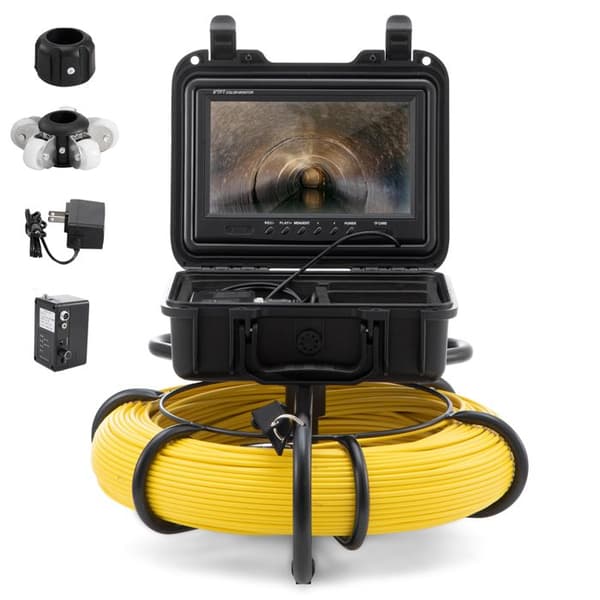 Inspektionskamera - DUOKU - Modell 720p - 9 tum skärm - 12 justerbara LED - IP68