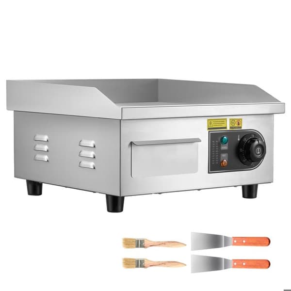El-rist - DUOKU - YS-360-EU - 535x300 mm - 2000 W - Støbejern plade 8 mm