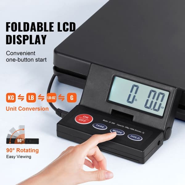 Digital Shipping Scale - DUOKU - SF-890 - 50 kg - Precision 2 g - LCD Display