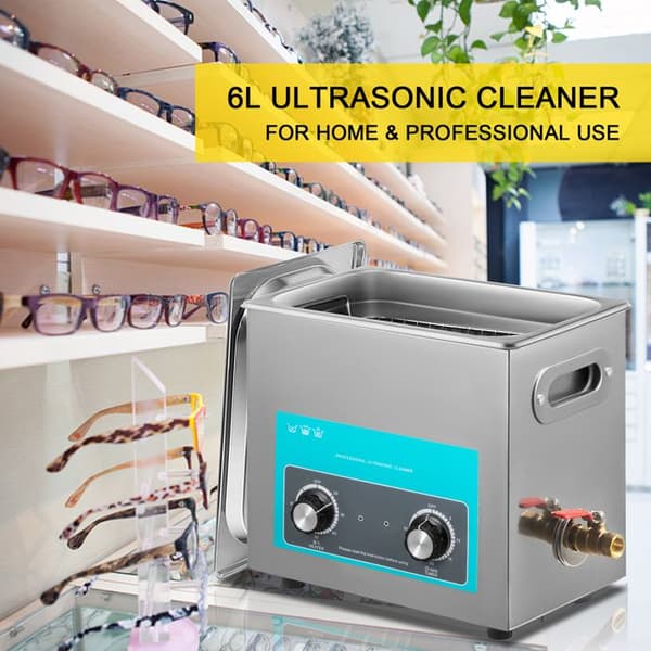 Ultralydsrenser-Duoku-6,5 L-Digital Timer og Opvarmning-Inox stål