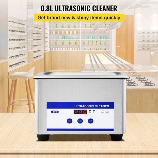Ultraljudstvätt-Duoku-0,8 L-Digital Timer-Rostfritt stål-35 W