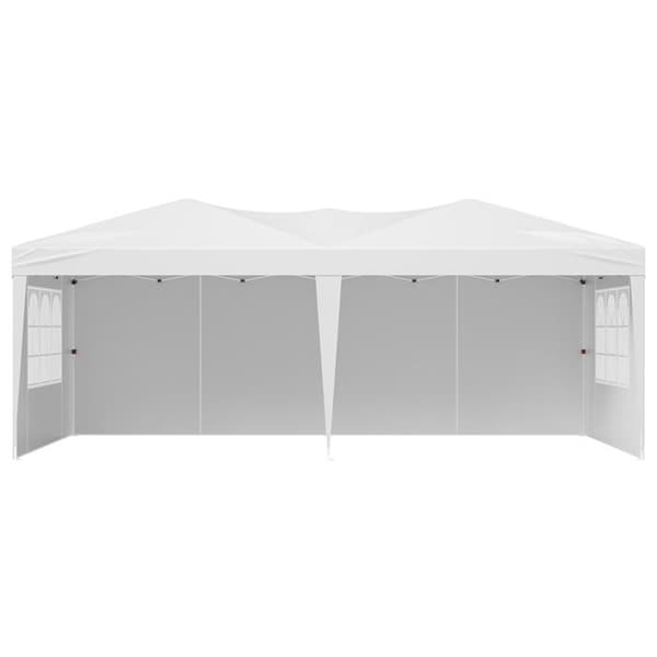Tonnelle Pop-up - DUOKU - 5,9x2,96 m - Fällbart Markis - Sidoväggar - Ventilerade Fönster