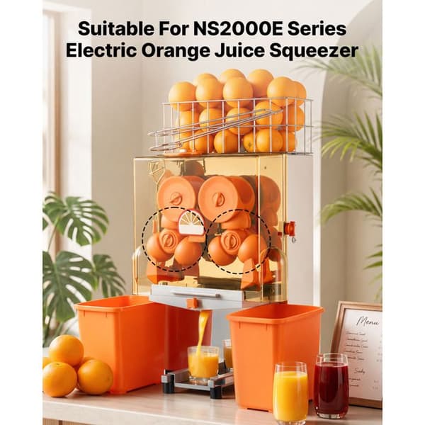 Presserkugle-Duoku-til Elektrisk Citruspresse, Sæt af 2, Kompatibel med Juice Extractors Serie NS2000E