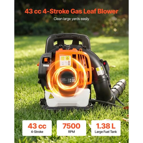 Bladblåsare - DUOKU - BL-4301 - 43 cm³ - 815 m³/h - 241 km/h