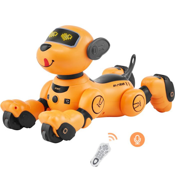 Hundleksak - DUOKU - BG1536 - Fjärrstyrd Robot - Interaktiv - Programmerbar