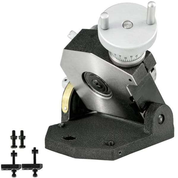 Rotationsbord - DUOKU - 4 Tum - Precision - 100 mm - Formning HT200 - 1:36