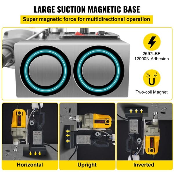 Magnetbore - DUOKU - VV-MD-UK12 - 580 omdr/min - 1100W - 40 mm borediameter